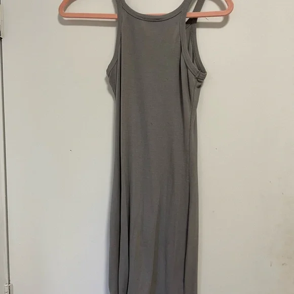 open lace back dress Mayok Mini Dress | Grey | Womens